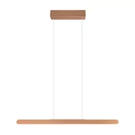 Lampy sufitowe - Brązowa lampa wisząca LED Helios – Trio - miniaturka - grafika 1
