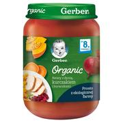 Dania dla dzieci - Gerber Organic Bataty z dynią kurczakiem i buraczkami dla niemowląt po 8. miesiącu 190 g - miniaturka - grafika 1