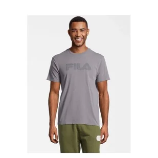 T-shirt męski basic Fila FAM0279-80027 L Szary (4064556366009). T-shirty męskie - Koszulki męskie - miniaturka - grafika 1
