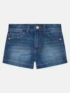Spodenki damskie - Mayoral Szorty jeansowe 236 Granatowy Regular Fit - miniaturka - grafika 1