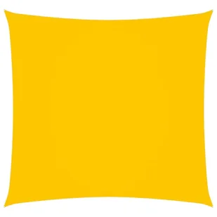 vidaXL Kwadratowy żagiel ogrodowy, tkanina Oxford, 3x3 m, żółty 135577 - Parasole ogrodowe - miniaturka - grafika 1