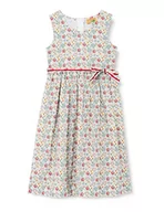 Sukienki - BERWIN & WOLFF TRACHT FOLKLORE LANDHAUS Dziewczęca sukienka dziecięca, Czerwony z niebieskim, 104 cm - miniaturka - grafika 1