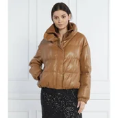 Kurtki damskie - Patrizia Pepe Puchowa kurtka | Regular Fit - miniaturka - grafika 1