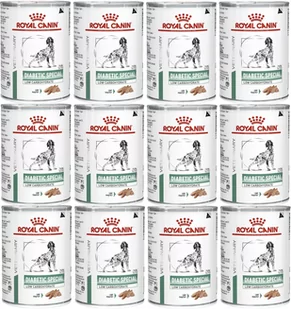 Royal Canin Diabetic Special Low Carbohydrate 12 x 410g puszka - Mokra karma dla psów - miniaturka - grafika 1