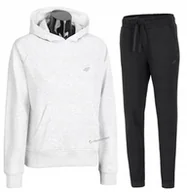 Spodnie sportowe damskie - 4F DAMSKI DRES BAWEĹNA KOMPLET BLUZA SPODNIE / rozm L - miniaturka - grafika 1