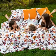 Pościel - Pościel Bawełniana 200X200 Ptaki - miniaturka - grafika 1