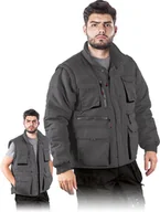 Odzież robocza - KURTKA OCHRONNA OCIEPLANA REIS CZAPLA2; SZARO-CZARNY (XXXL) - miniaturka - grafika 1