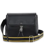 Torebki damskie - DKNY Damskie R23ezt97-bsv-medium crossbody, czarne/srebrne, M, czarny/srebrny, Medium - miniaturka - grafika 1
