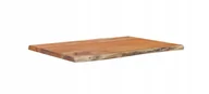 Blaty meblowe i parapety okienne - Blat do stołu, 80x60x2,5 cm, drewno akacjowe, naturalna krawędź VidaXL - miniaturka - grafika 1