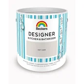 Farby wewnętrzne - Beckers Farba lateksowa Designer KitchenBathroom Oat Cake 2,5 l - miniaturka - grafika 1