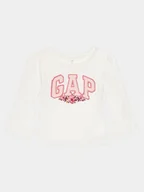 Bluzki damskie - Gap Bluzka 794152-00 Biały Regular Fit - miniaturka - grafika 1
