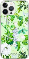 Etui i futerały do telefonów - Etui do Apple IPHONE 5/5S/SE Kwiaty 038 Babaco Nadruk pełny Zielony - miniaturka - grafika 1