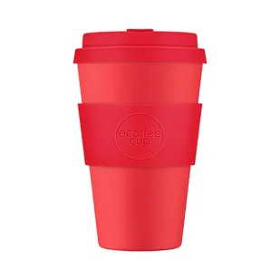 Kubek na wynos Ecoffee Solid Colours Meridian Gate 400ml - Czerwony - Kubki termiczne - miniaturka - grafika 1