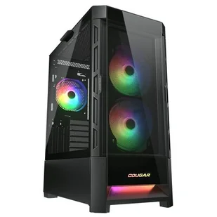 Cougar Duoface RGB Black - Obudowy komputerowe - miniaturka - grafika 1