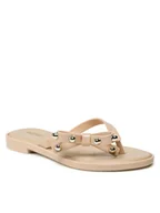 Klapki i japonki damskie - Melissa Japonki Flip Flop Slim II AD 33480 Beżowy - miniaturka - grafika 1