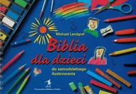Religia i religioznawstwo - Towarzystwo biblijne Biblia dla dzieci do samodzielnego ilustrowania - oprawa spiralowana - miniaturka - grafika 1