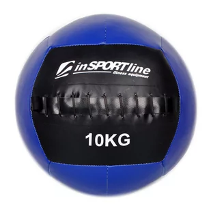 Insportline Piłka lekarska, Wall ball, 10 kg - Piłki do ćwiczeń - miniaturka - grafika 1