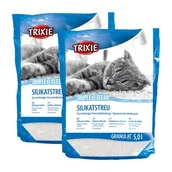 Żwirek dla kotów - Trixie Fresh´n´Easy Żwirek na miesiąc, granulat 2x5 l - miniaturka - grafika 1