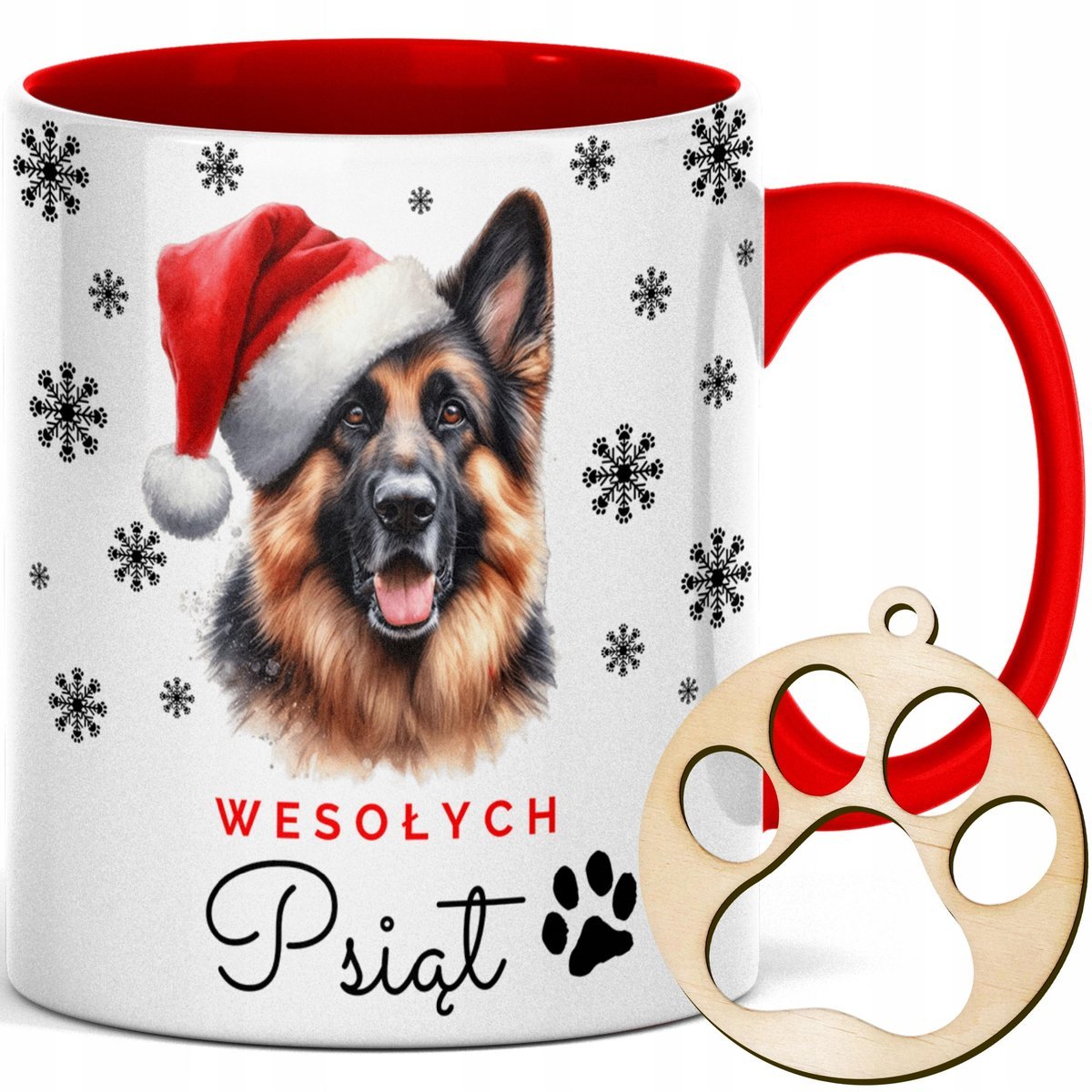 KUBEK Z IMIENIEM BOMBKA PIES PIESEK Z PIESKIEM Z PSEM DLA DZIECKA owczarek