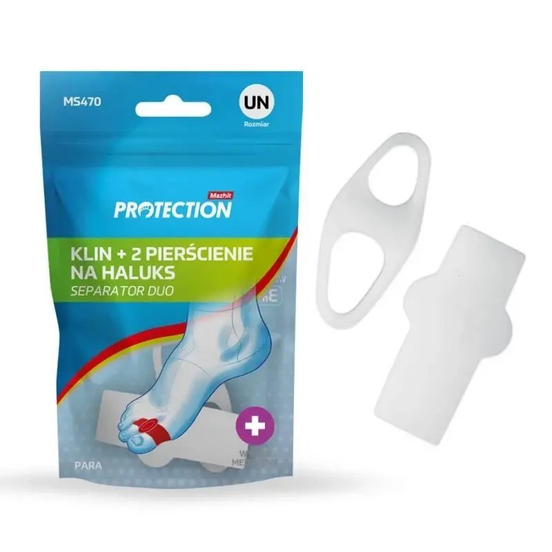 Mazbit SEPARATOR DUO - klin międzypalcowy z dwoma pierścieniami