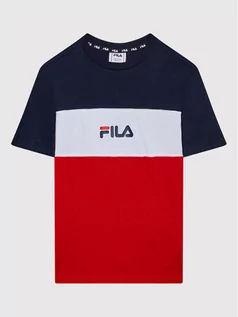 Koszulki dla chłopców - Fila T-Shirt Mika 688759 Granatowy Regular Fit - grafika 1