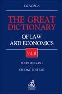 E-booki - prawo - The Great Dictionary of Law and Economics. Polish - English. Vol. 1-2 - miniaturka - grafika 1