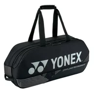 Tenis ziemny - Torba tenisowa YONEX PRO TOURNAMENT BAG Black - miniaturka - grafika 1