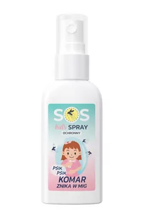 SOS Spray Ochronny o Właściwościach Odstraszających Komary, 40 ml  Duży wybór produktów | Dostawa kurierem DHL za 10.90zł !!!| Szybka wysyłka do 2 dni roboczych! | 7080430 - Apteczki i materiały opatrunkowe - miniaturka - grafika 1