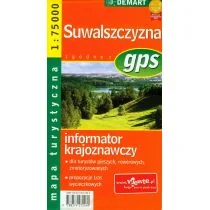 Demart Suwalszczyzna - mapa turystyczna (skala 1:75 000) - Praca zbiorowa - Atlasy i mapy - miniaturka - grafika 1