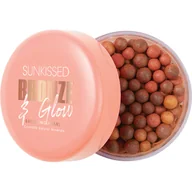 Bronzery i konturowanie twarzy - Sunkissed, Bronze & Glow, Perły brązujące - miniaturka - grafika 1