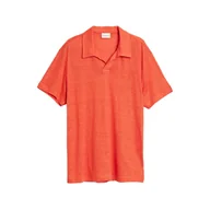Koszulki sportowe męskie - Koszulka polo męska Gant Linen Ss Polo - miniaturka - grafika 1
