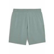 Spodnie sportowe damskie - Damskie szorty PUMA Class 8" PUMA Green Moon - miniaturka - grafika 1