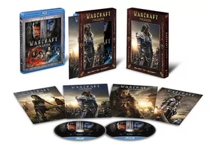 FILMOSTRADA Warcraft: Początek 3D (2BD) + Karty Bluray - Filmy przygodowe Blu-Ray - miniaturka - grafika 1