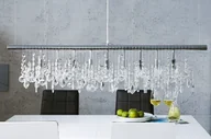 Lampy sufitowe - Lampa wisząca Cristal transparentna - miniaturka - grafika 1