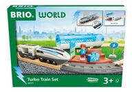 Klocki - Brio 36011 Zestaw Kolejowy Z Pociągiem Turbo - miniaturka - grafika 1