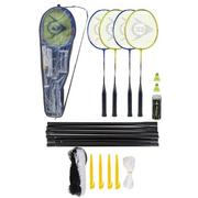 Badminton - Zestaw do badmintona Dunlop Nitro-Star 1.0 4 Player Set - miniaturka - grafika 1