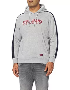 Pepe Jeans Andre Sweter Męski, Szary, XS - Swetry męskie - miniaturka - grafika 1