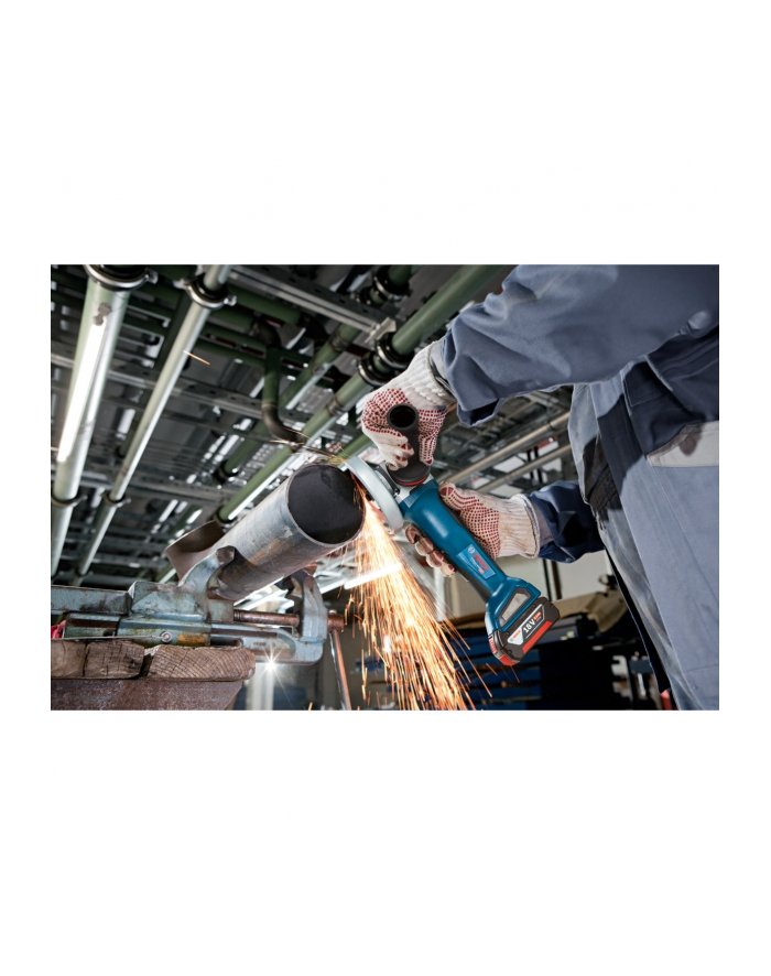 BOSCH GWS 18V-10 P Professional Akumulatorowa szlifierka kątowa