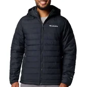 Kurtki męskie - Kurtka Columbia Powder Lite II Hooded 2086944010 - granatowa - miniaturka - grafika 1