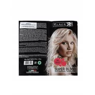 Farby do włosów i szampony koloryzujące - Black Rozjaśniacz W Proszku Super Blond 30+30 g - miniaturka - grafika 1