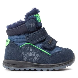 Kozaki Primigi GORE-TEX 6855211 M Granatowy - Buty dla chłopców - miniaturka - grafika 1