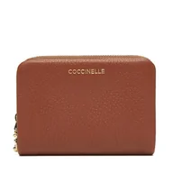 Portfele - Mały Portfel Damski Coccinelle E2 TBM 11 E9 01 Brązowy - miniaturka - grafika 1