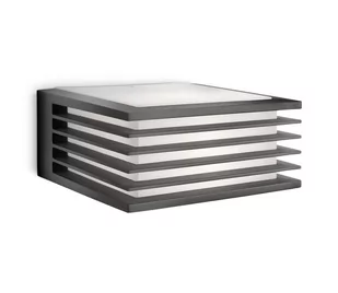 Philips - Kinkiet zewnętrzny SHADES 1xE27/15W/230V IP44 antracyt - Lampy ogrodowe - miniaturka - grafika 1