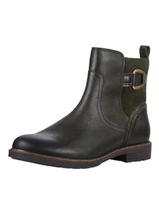 MARCO TOZZI Damskie botki Zip+Slip 2-25301-43, Olive Comb, 39 EU - Botki damskie - miniaturka - grafika 1