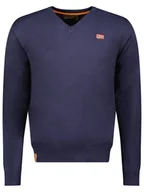 Swetry męskie - Geographical Norway Sweter w kolorze granatowym - miniaturka - grafika 1