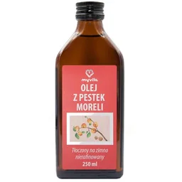 Olej z Pestek Moreli Gorzkich, Myvita, 250ml - Olej spożywczy - miniaturka - grafika 1