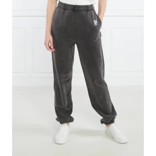 HUGO Spodnie dresowe Njola_1 | Relaxed fit - Dresy damskie - miniaturka - grafika 1
