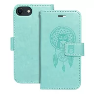 Etui i futerały do telefonów - OEM Kabura Mezzo Book Do Iphone 7 / 8 / Se 2020 / Se 2022 Łapacz Snów Zielony - miniaturka - grafika 1