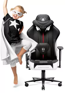 Fotel dziecięcy Diablo X-Player 2.0 materiałowy Kids Size - Fotele gamingowe - miniaturka - grafika 1