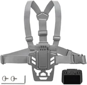 Akcesoria do drona - UCHWYT MOCOWANIE NA KLATKĘ PIERSIOWĄ REGULOWANE SZELKI DO KONTROLERA DJI RC PRO - miniaturka - grafika 1